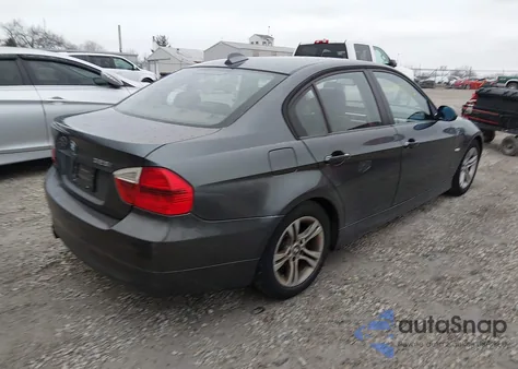2008 BMW 328I from USA, damaged, VIN WBAVA335X8P142805